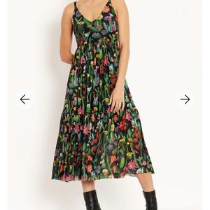 Blackmilk desert flower midaxi dress